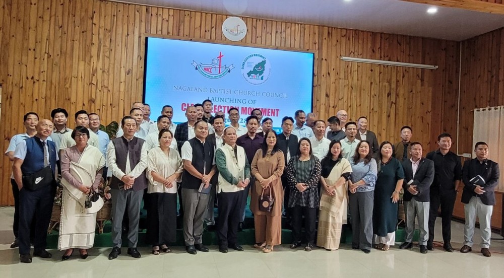 NBCC has renewed its call for clean, free and responsible elections in Nagaland, at the launching and affirmation of the Clean Election Movement on August 28. (Morung Photo)